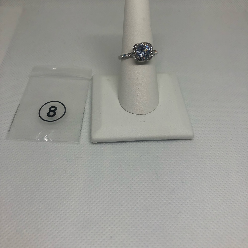 Sterling Silver Ring Size 8.